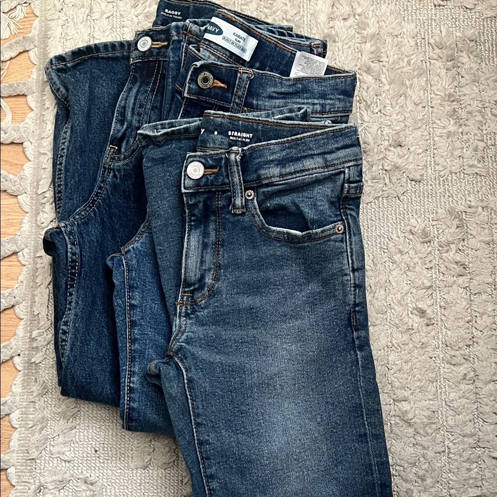 Old Navy Boys Size 8 Jeans Bundle